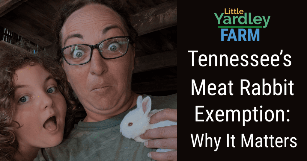Meat Rabbit Exemption Tennessee